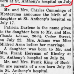 Zanovich Birth Announcement