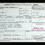Edward E. Mitchel Internment Form
