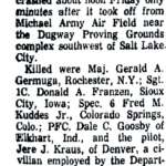 Newspaper Article Copter Crash Provo News