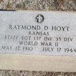 Staff SGT Raymond Hoyt Headstone