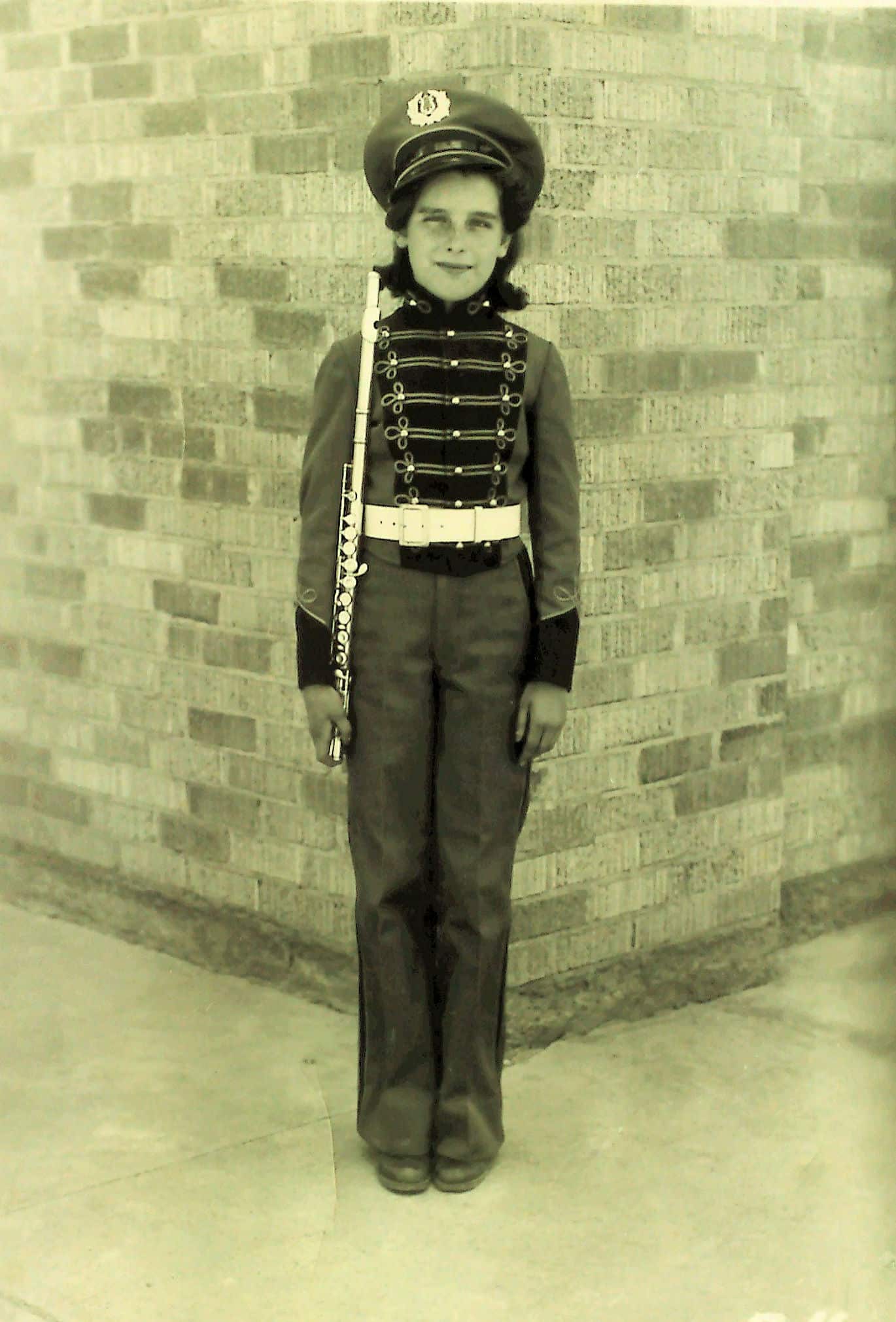 Pat Reeves With Flute - 1939 - Age 12